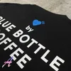 T-shirts pour hommes T-shirts fabriqués par l'homme Blue Love Print Hommes Femmes Couple japonais Simple Soft Top Haikyuu Vêtements T221006