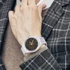 Wristwatches Leopard Print Traditional Quartz Watch Animal Pattern Po Simple Wrist Steel Outdoor Man Wristwatch