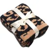 بطانية عالية الجودة مريحة Plush Wool Childrens Audlt kebard leopard Home Barefoot Soft Cover 2210068341869