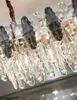 Chandeliers Led Crystal Stainless Steel Dimmable Lamp.LED Light.chandelier.LED Ceiling Light.chandelier Lamp For Foyer Bedroom Hall