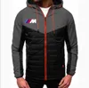 Jacket2022 Sweat à capuche pour homme pour Bmw Power M1 imprimé voiture mode à manches longues sweats à capuche veste pour homme fermeture éclair homme vêtements à capuche