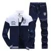 Men's Tracksuits Men Bolubao Men Trendy Sports Sets Marca de moda masculina Jaqueta de beisebol Men's Sportswear Sportswear manga longa Conjunto masculino 221006