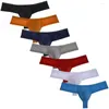 Slip Hommes Respirant Mini Sous-Vêtements Cimfy Bulge Pouch Bikini Boxers Ropa Intérieur Hombre Calecon