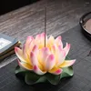 Fragrance Lamps Incense Holder Delicate Censer Elegant Flower