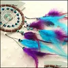 Arts And Crafts Arts And Crafts Whole- Antique Imitation Enchanted Forest Dreamcatcher Gift Handmade Dream Catcher Net With Fe313z