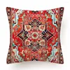 Kudde kalkon persisk matta retro mönster täcker heminredning bakre pillocase linne kast kuddar