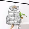 Weste Mädchen Jungen Babys Kinder Daunenweste Niedlich Warm Plus Verdicken Winter Herbst Outdoor Jacke Strickjacke Kinder Kleidung 2201006