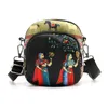 HBP Crossbody stoffen tas voor dames mobiele telefoon kleine tassen 2022 nieuwe zomermode stof verticale canvas portemonnee