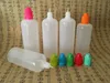 120 ml plastic druppelaar flessen lege e vloeibare fles met kinderbewijs flesdoppen naaldtips