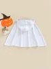 Jackor Toddler Kids Baby Girl Boy Halloween Costume Ghost Hooded Cloak Robe Cape Hat Filt roliga cosplaykläder 2201006