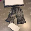 女性シープスキングローブデザイナーブラックミトンアウトドア暖かい豪華な手袋ファッションドライビンググローブ
