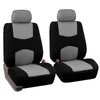 Car Seat Covers Universal 4Pcs/Set With Headrest Cover Color Patchwork Protection For Cars Interior Accessories