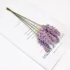 Decorative Flowers 1 Bundle 6 Forks Artificial Wheat Classic Fake Plants Bouquet Understated High Quality For Wedding Home Decor