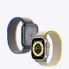 Нейлоновый ремешок 49 мм для Apple Watch Ultra 8 7 6 5 4 3 2 1 Смарт-ремешок для часов iwatch с петлей для ремешка Серия аксессуаров со шлейфом 45m3799400