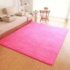 Carpets Strip Coral Fleece Carpet Area Rug For Bathroom Kitchen Non-Slip Door Mat Home