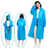 EVA Non-Jetable Imperméable Adulte Mode Clair Vêtements De Pluie Poncho Tourisme En Plein Air Épaissir Conceptions Slicker Imperméables Réutilisables DHL SN4940