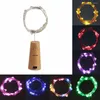 ストリング2m LED ANEMEL COPPER WIRE CORKER CORKER STRING GLASS CRAFTボトルの妖精ライト/クリスマス/バレンタインウェディングデコレーション