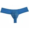 Slip Hommes Respirant Mini Sous-Vêtements Cimfy Bulge Pouch Bikini Boxers Ropa Intérieur Hombre Calecon