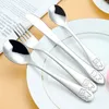 Utensils Set Fork Knife Teaspoon Spoon Food Baby Feeding Children Learning Foods Habit Kids Stainless Steel Cutlery 20221006 E3