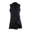 Robes de travail robe d'été femmes solide noir carrière sexy robe col en V sans manches OL Slim bureau gilet mini robes Femme vestidos de fiesta 221006