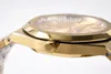 15202 Męskie zegarek 18k żółte złoto Grande Tapisserie Dial Swiss Cal.2121 Automatyczny ruch 28800VPH Sapphire Crystal Luksusowy na rękę 39 mm