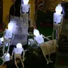 Dizeler Kafatası Garland Partisi Gece Hallowmas Dekoratif 2.5m 10 LED Tatil İpi Aydınlatma 2 Pil Noel Işıkları