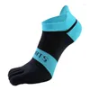 Männer Socken Baumwolle Fünf Finger Herren Sport Atmungsaktive Bequeme Gestaltung Anti Reibung Mit Zehen Socke Laufen Meias Männer