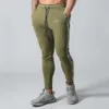 Pantalon masculin joggeurs de coton hommes exécutant un pantalon de survêtement skinny piste de gym de gymnase de forme physique pantalon de musculation masculine