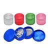 Original Tobacco Herb Grinder smoke accessory Metal Aluminum Grinders 4 Piece 30/40/50/56/63 MM Aluminum Alloy Hand Muller