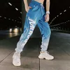 Calças masculinas jogadoras homens hip hop streetwear verão verão leve calças de moletom elástico da cintura Techwear roupas de roupas de tecnologia Casual G220929