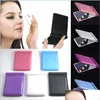 Mirrors Makeup Mirror With Led Lights Lady Cosmetic Folding Portable Travel Compact Pocket 8 Lamps Tool Drop Delivery 2021 Home Garden Dhmxy