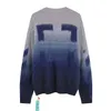 Suéter de diseñador para hombre para mujer Arrow Color Gradient cardigan senior clásico multicolor cuello redondo Otoño invierno mantener el calor cómodo Top alta calidad 2023