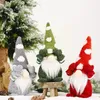 Décorations De Noël Flocon De Neige Chapeau Yeux Couverts Poupée Trucs Gnomes Pour La Maison Table Décor 2022 Ornements Xmas Année Elfe Joyeux Gif H2O7