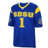 South Dakota State Jackrabbits SDSU JACKS College Football Jerseys Mark Gronowski Isaiah Davis Amar Johnson Josh Buri Jaxon Janke Jadon Zach Heins Canyon Bauer 4XL