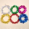 Christmas Decorations 7.5m Garland Birthday Party Decoration Xmas Chunky Tinsel Chrismas Tree For Wedding Supplies