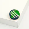 Brooches Arrival Cute Fun Love Green Earth Enamel Brooch Alloy Badge Clothes Bag Pin Accessories Jewelry Gift For Frriends