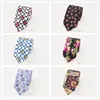 Bow Ties Fashion Cotton Men's Tie Floral Neck For Men Business Party Dresses Colourful Slim Cravate