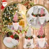 Рождественские украшения безликий гноме -кукольный орнамент украшения для домашнего стола украшения подвесной рождественский год