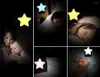 Nachtlichten Remote Controller Star Led plug-in Lichtsensorregeling 3 lichtheid Timer Bedmuurlampen Baby Slapen