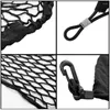 Car Organizer Trunk Cargo Net Auto Portellone posteriore bagagli Nylon elastico con ganci Tasca porta oggetti