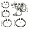 Nxy Chastity Devices Ergonomico Stealth Lock in acciaio inossidabile Dispositivo maschile Cock Cage Cintura per anello del pene S069 220829
