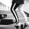 Herenbroek 2020 Stretch denim Solid Slim Fit Jeans Men Casual Biker Male Street Hip Hop Vintage broek Skinny Pant G220929