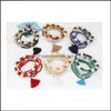 Urok bransolety 20pcs/Lot Bohemian Beaded Bracelets for Women Girl