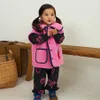 Jas Koreaanse Kids Meisjes Jongens Vest Broek Bebe Herfst Winter Warm Mouwloos Uitloper Jasje Kinderkleding Taille 221006