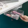 Jewelry Pouches Drawer Desktop Storage Box Office Organizing Student Desk Shelves Stationery Invisible Small Hanging J55