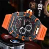 Richa Milles Kijk Luxury Mechanical Mechanics Mens Kwai Star Tiktok Barrel Type Wood Graan Hollowed Waterp