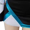 TRABALHOS Femininos Euphoria Cheerleading Roupet Maddy Cosplay Crop top de manga longa com mini -saia Conjunto de esportes para garotas Team Sports Sports T220909