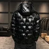 Men's Down Parkas New Plus Size Coats Jackets и зимние повседневные модные бомбардировщики высококачественная толстая теплый G221010