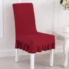 Couvre-chaise Couvre en gros Couleur solide Spandex Stretch Restaurant El Coverings Wedding