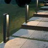 Waterproof LED Lawn Lamp 10W COB Exterior Bollard Light AC 220V DC12V Outdoor Floor Garden Courtyard Road Lighting